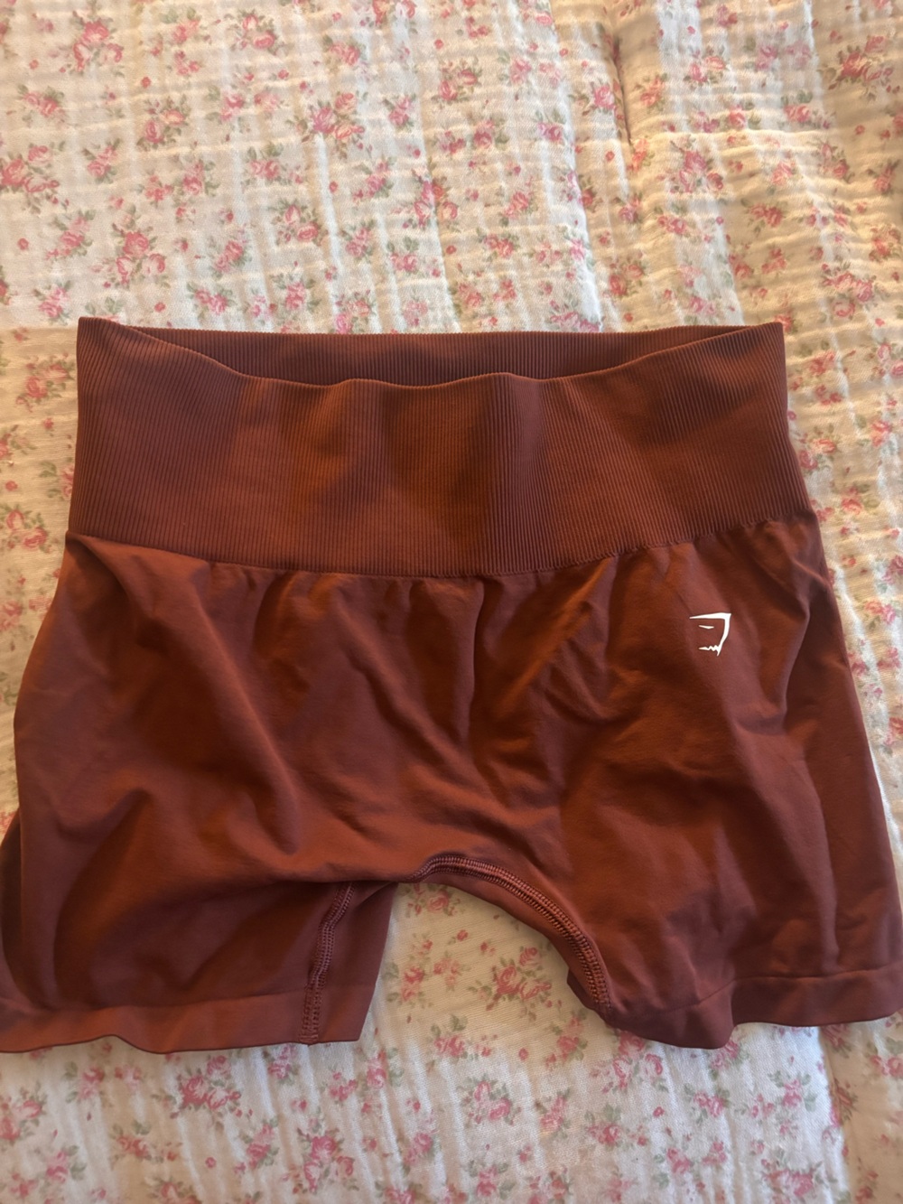 Gymshark Women's Shorts in Maroon